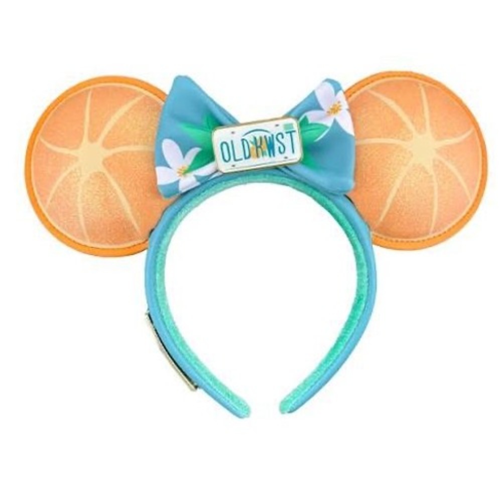 Disney Loungefly Old Key West Resort Scented Orange m Mouse Ears Headband NWT